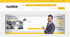 Desktop Screenshot of nuclearimobiliaria.com.br